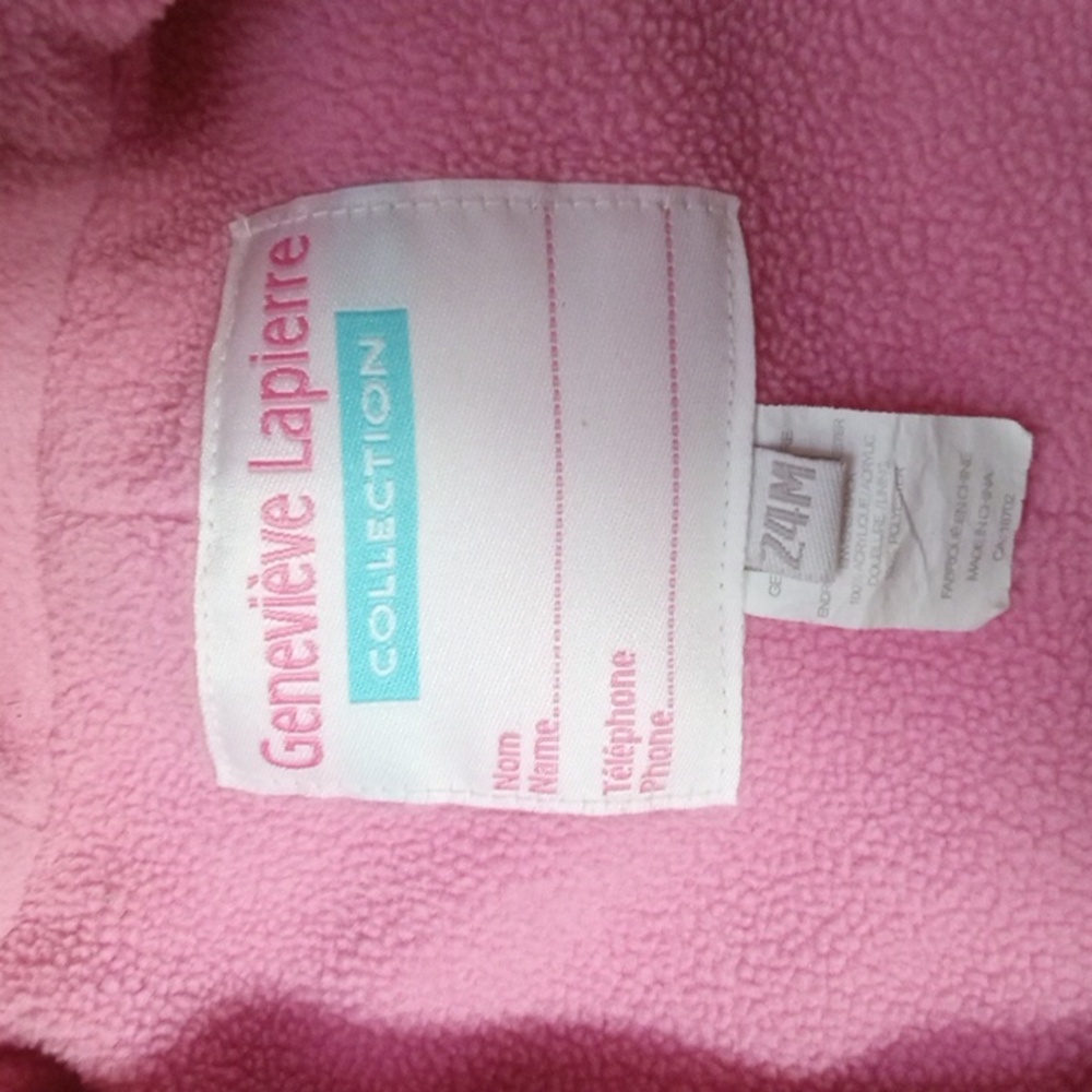 Genevieve Lapierre girls Spring/Fall jacket. - Picture 2 of 3